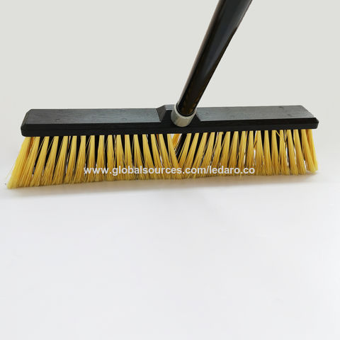 Alpine Heavy Duty 18'' Push Broom for Floor Cleaning Stiff Bristle