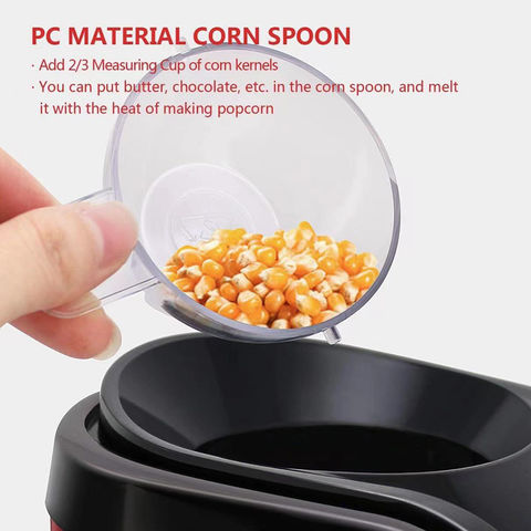 Popcorn Machine Electric Household Small Spherical Automatic Mini Popcorn  Can Add Sugar Oil Popcorn Popper