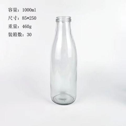 Bouteille de jus en verre 1000ml (1l), TO-43 - palette 1183pcs.