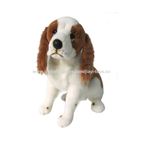 Precio de fábrica realista sentado juguetes de peluche perro de peluche alemán Shepher