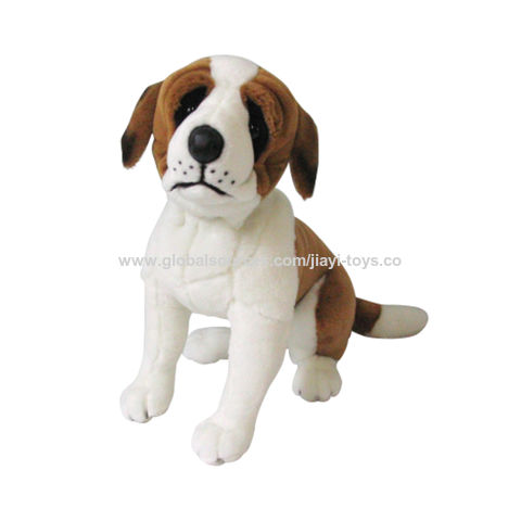 Precio de fábrica realista sentado juguetes de peluche perro de peluche alemán Shepher