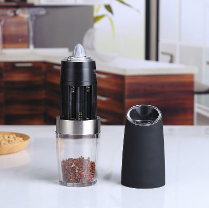 Moulin à Poivre Et Sel Manuel - Mécanisme Réglable - Rechargeable - Pour Cuisine, Pique-nique Et Barbecue