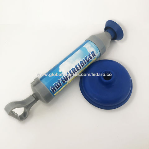 Suction Cup Clog Remover - Drain Clog Remover With Stand, Toilet Clog  Remover Tool - Strong Suction, Blue