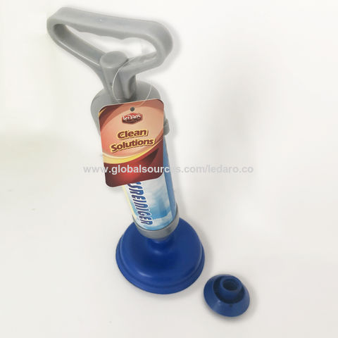 Suction Cup Clog Remover - Drain Clog Remover With Stand, Toilet Clog  Remover Tool - Strong Suction, Blue