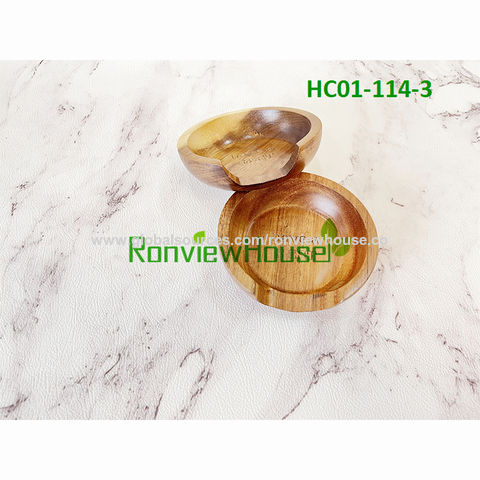 Louche en bois et repose-cuillère, en bois ou en bambou, idéal pour les cuisines familiales.