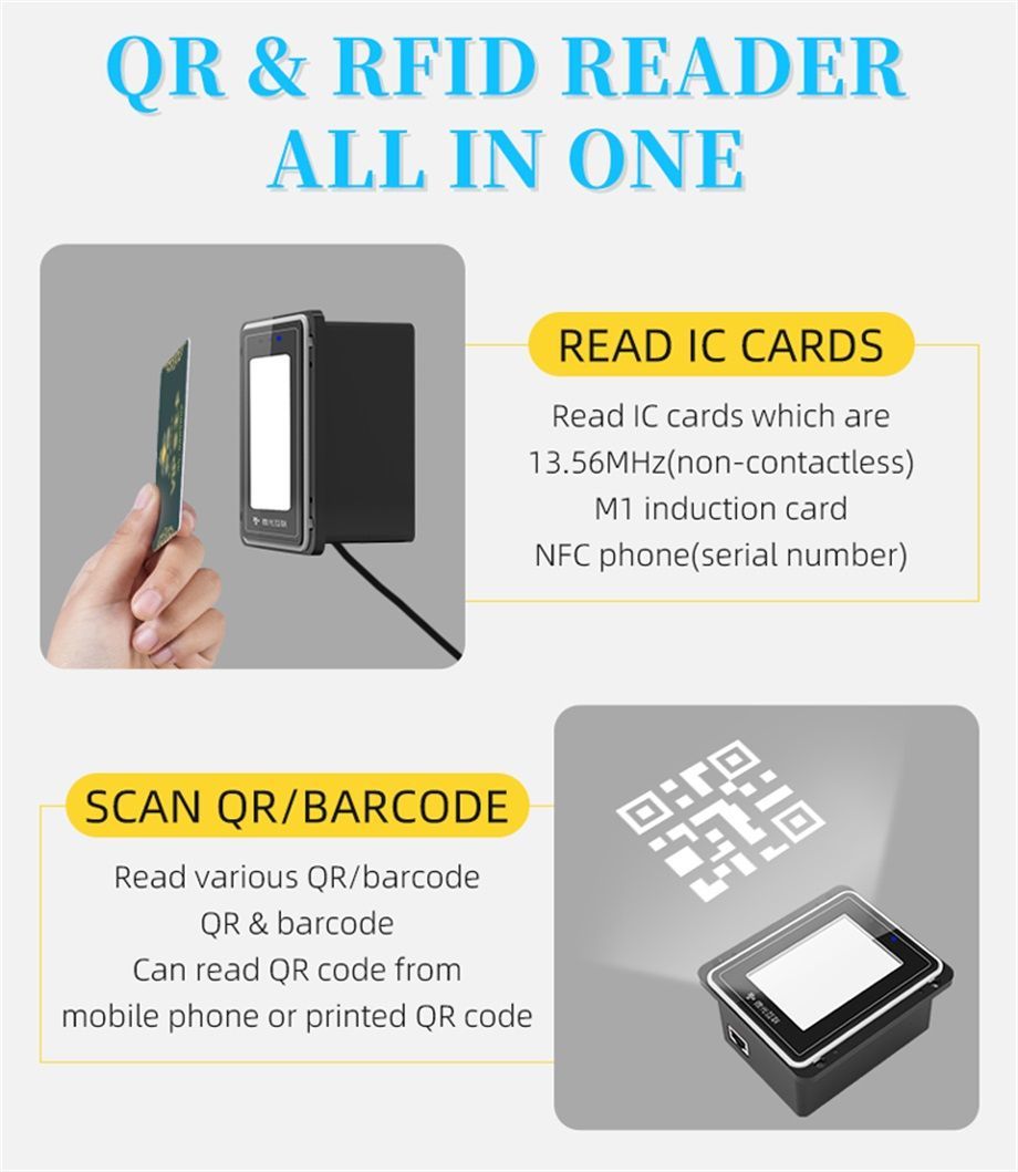 Vguang Tx200 Embedded Qr Code Reader Wireless Barcode Scanner Oem Usb ...
