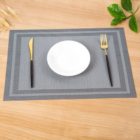 Buy Wholesale China Hotel Placemat Pvc Placemat Linen Thick