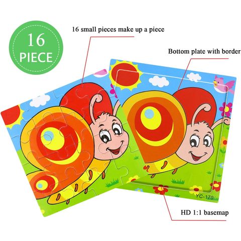 Compre Quebra-cabeças Para Crianças De A Anos, Conjunto De