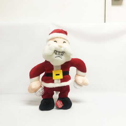 Santa Claus Plush Toy Wholesale Animated Led Christmas Party Singing Santa Claus Plush Stuffed Toy Buy China Wholesale Plush Toys 7.75 Globalsources