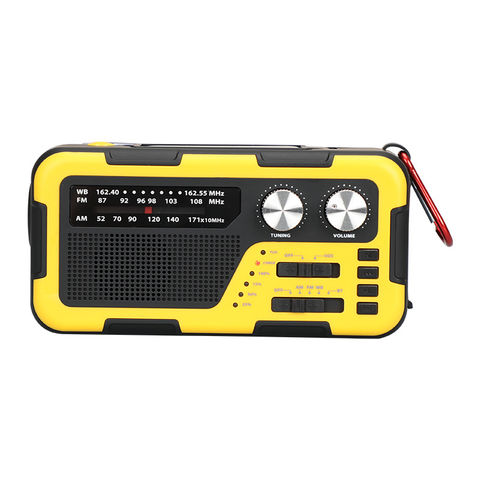 Radio Générateur de puissance de manivelle à main Radio d'urgence