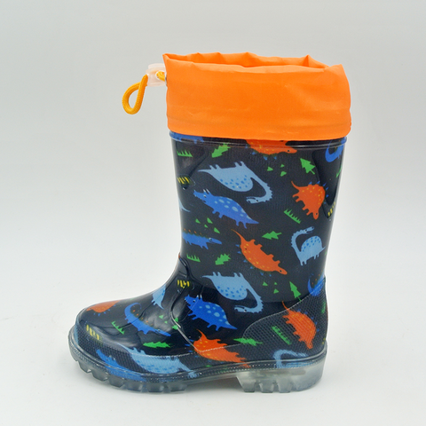 Compre Botas Impermeables De Dinosaurio Para Ni os Botas De Lluvia