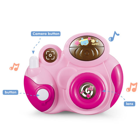 Dessin animé Hamster bébé jouet éducatif avec musique lumière