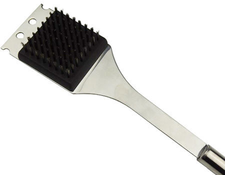 Buy Wholesale Taiwan Stainless Steel Bristles Bbq Grill Cleaning Brush  Scraper & Barbecue Grill Brush And Scraper at USD 1.3