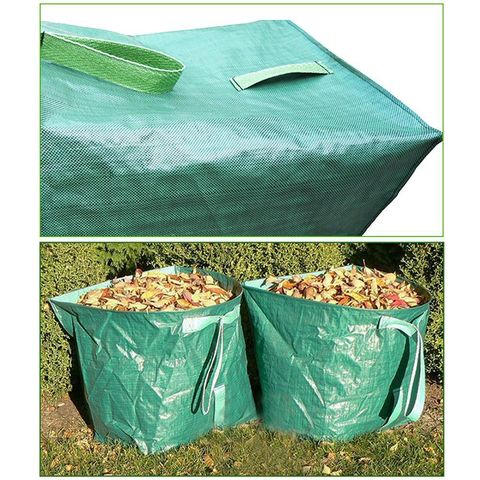 72 Gallon Reusable Yard Waste Bag, Heavy Duty, Upright Lawn Bags with 4  Reinforc