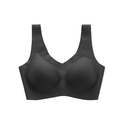 China Ladies Wireless Bralette V Neck Removable Latex Padded Seamless Bra  Manufacturer and Supplier