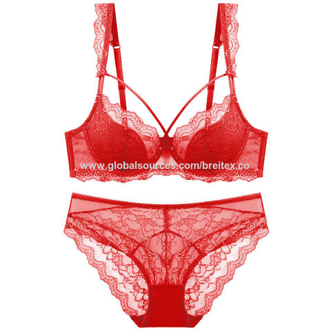 Women's Lace Thin Summer Sling Triangle Cup Breast Wrap Underwear