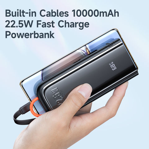 Power Bank 20000mah 22.5w Scp Portable Charger Powerbank 10000 Mah