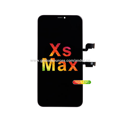 Écran pour iPhone XS Max OLED (Noir) 6,5 écran Tactile de