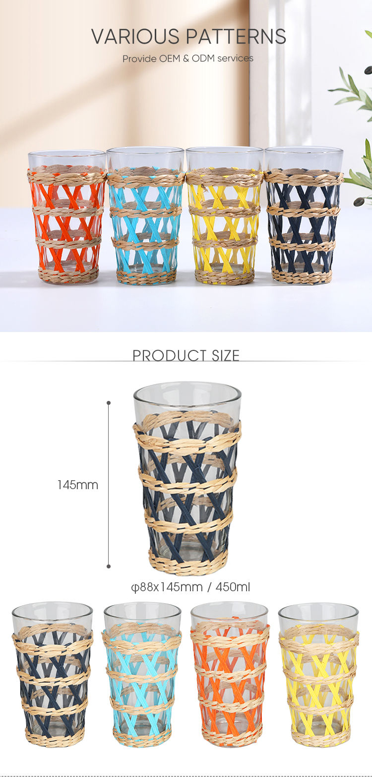 Buy Wholesale China Clear Handblown Pattern Fancy Customized Water Glass  Cup Tumbler & Whisky Glass at USD 1.35