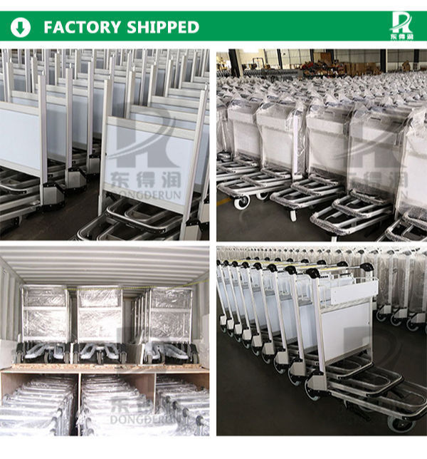 Buy Wholesale China Hot Sale Metal Airport Luggage Trolley For Intermational Airport With
