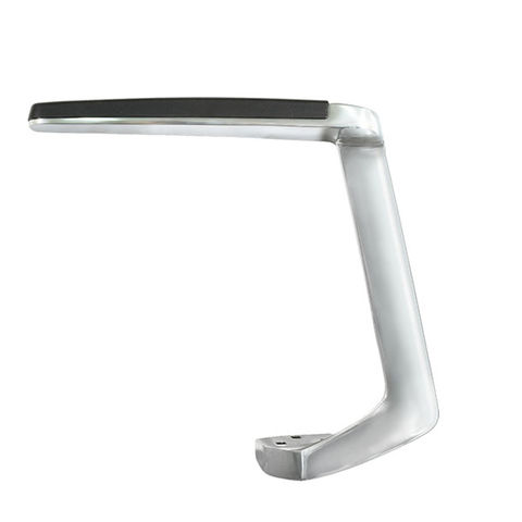 Repuesto de reposabrazos fijo de aluminio para reposabrazos de silla de oficina