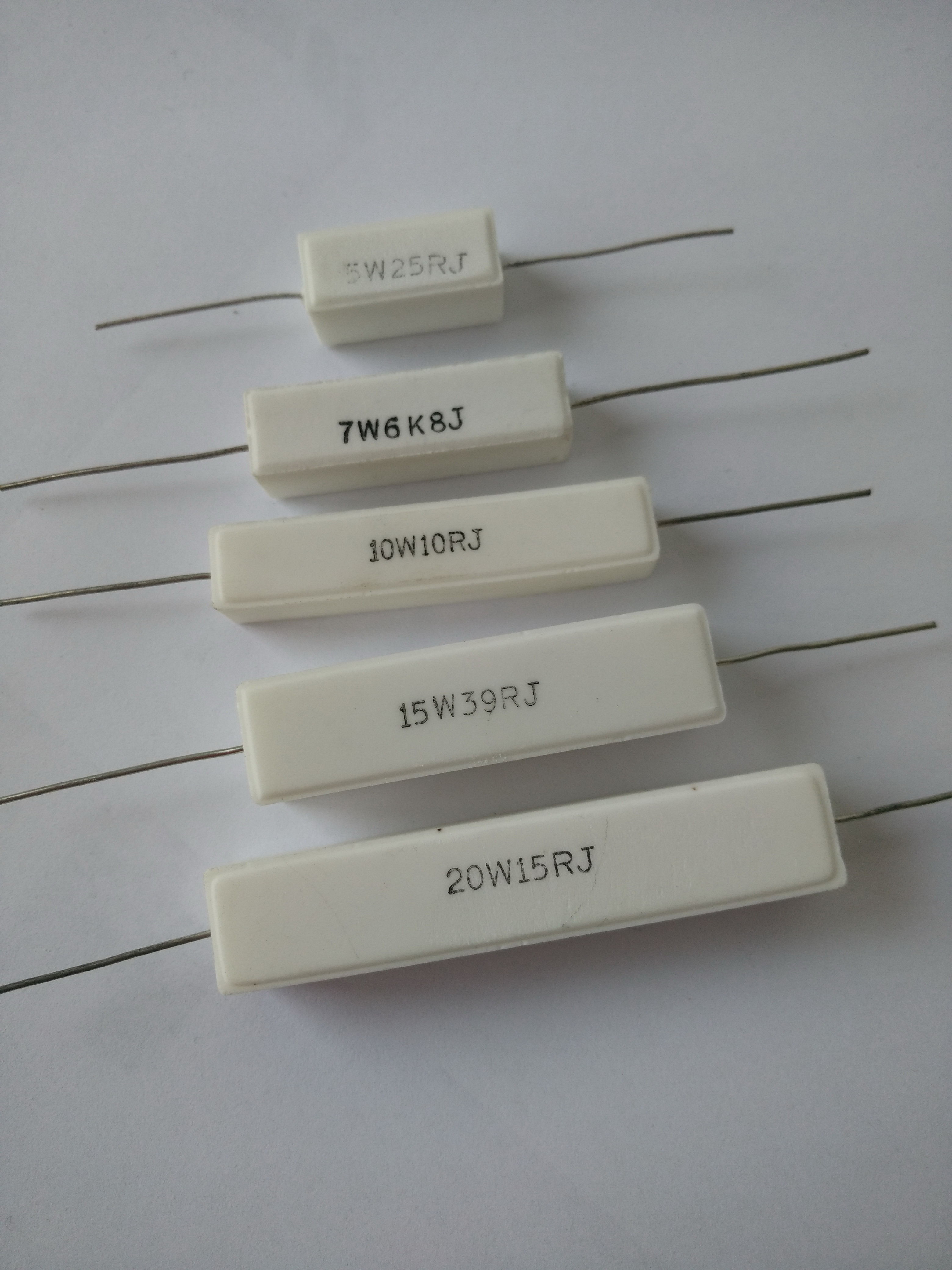 0.1 Ohm 10W 5% Cement Resistor - Suntech Mall