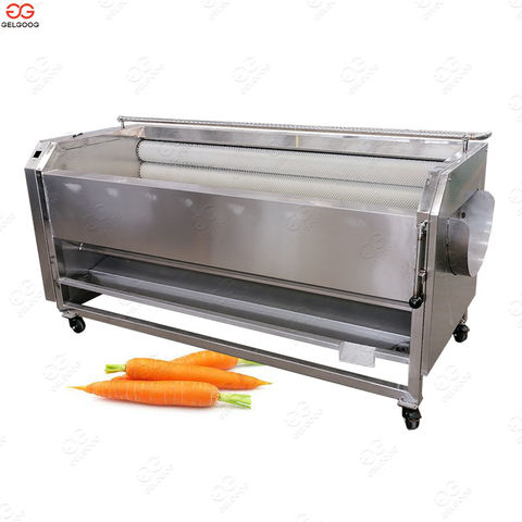 Industrial Brush Sweet Potato Peeling Mango Vegetable Carrot Washing Machine  - China Vegetable Washer, Vegetable Washing Machine