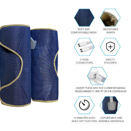 Buy Wholesale China Electric Air Pressure Compression Leg Massage ...