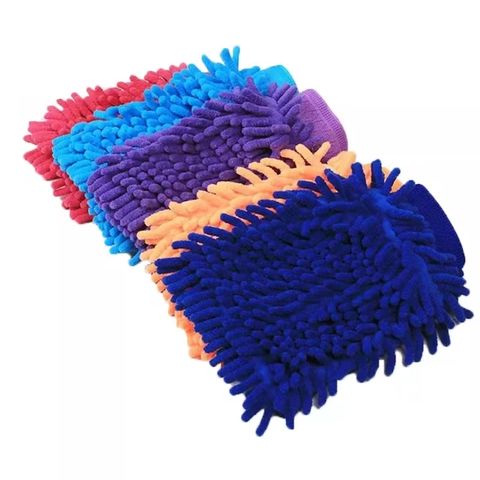 OEM Size Microfiber Car Clean Gloves Car Wash Mitt - China Car