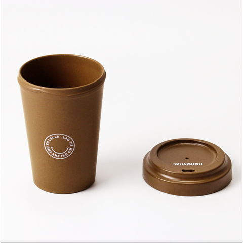 2,000 - New 2 inch / 5 cm ECO Yellow Reusable Coffee