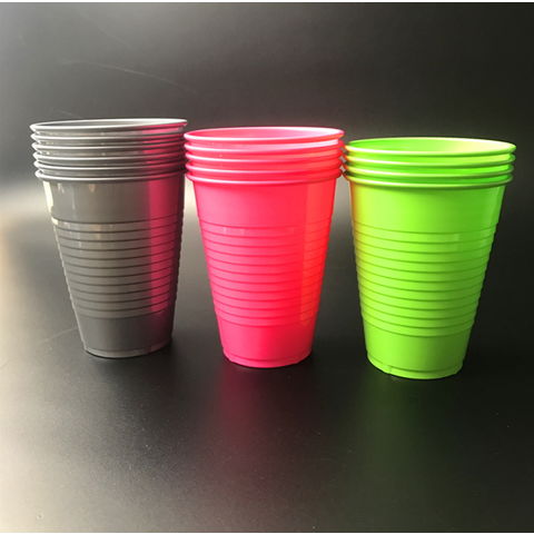 Wholesale Disposable Plastic PS Cups 450ml Red Solo Party Cups Beer Pong  Cups - China Disposable Party Shot Cups and Double Color Party Cups price