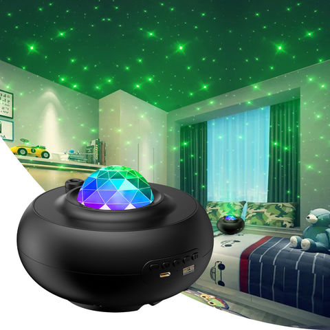 LED Galaxy Stern Projektor Star Sky Night Light Fernbedienung USB Bluetooth  Lautsprecher Laser Lampe für Schlafzimmer