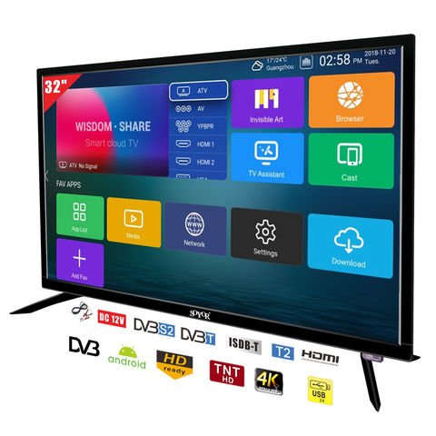 Television 4K Smart TV 32 Inch Frameless Android LED Tvhot Sale Products -  China Smart TV and 4K Television price