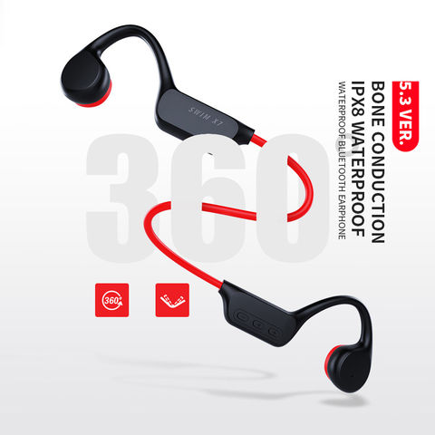 Bone Conduction Headphones,IPX8 Professional Swimming Headphones MP3 32G  Headset