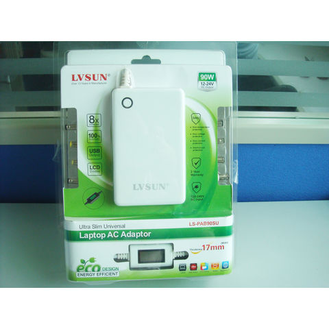 CHARGEUR UNIVERSEL PC 100W ULTRA SLIM + 12 EMBOUTS