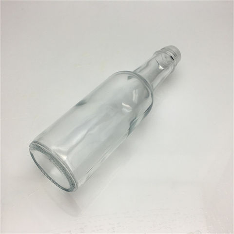 China 5oz Glass Salad Bottle Woozy Sauce Container factory and  manufacturers
