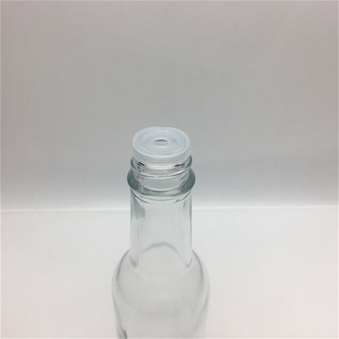 China 5oz Glass Salad Bottle Woozy Sauce Container factory and