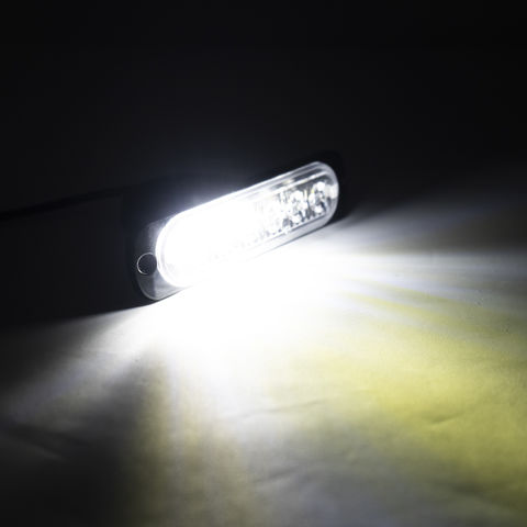 Lampe d'avertissement solaire sécurité voiture lumière d'alarme clignotante  LED>