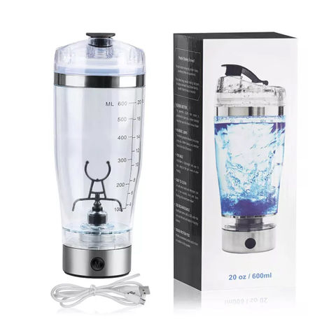 250ml Electric Protein Shaker Mixer Cup Potable USB Charging