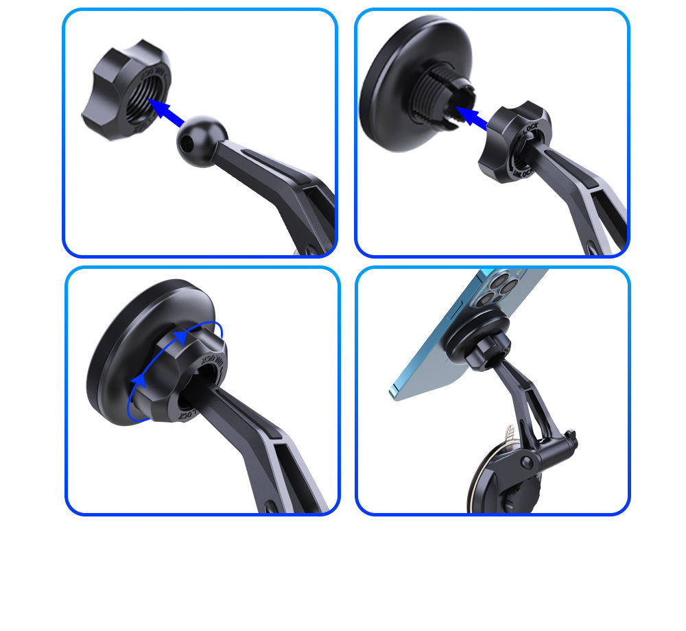 Buy Wholesale China Strongest Power Car Mount For Tesla Foldable