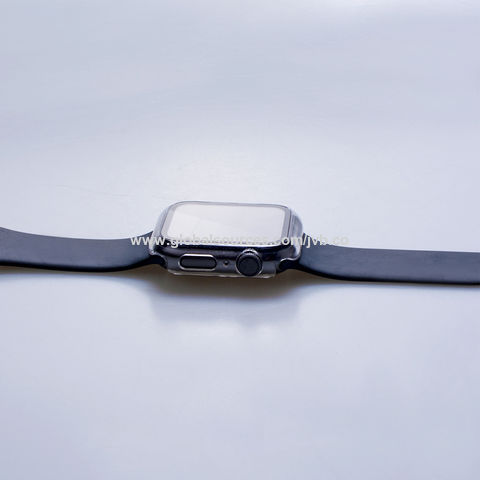 Kaufen Sie China Großhandels-Smart Watch 7 Hard Pc-gehäuse Ultra-dünne  Stoßstange Gesamt Schutzhülle-transparent Eingebautes Glas und Pc-glas-smart -watch-gehäuse Großhandelsanbietern zu einem Preis von 1.25 USD