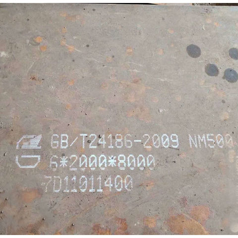 Placa de acero Hardox 400 resistente al desgaste laminado en caliente