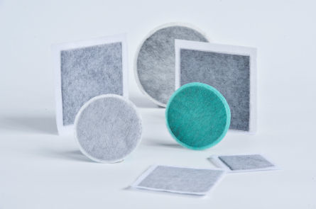 Activated Carbon Fiber Felt Square Shape Lamination With Green Non-woven  Without Seal Edge - Explore China Wholesale Carbon Fiber Felt and Filter  Felt, Activated Carbon Felt, Carbon Felt