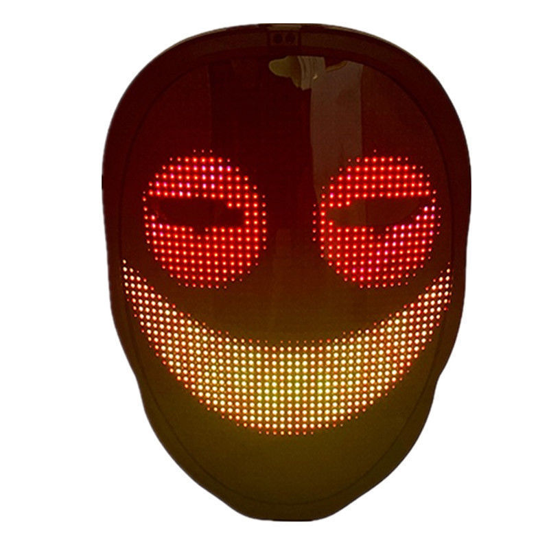 Kids Adults Costume Cosplay Halloween Christmas Party Led Mask Light Up ...