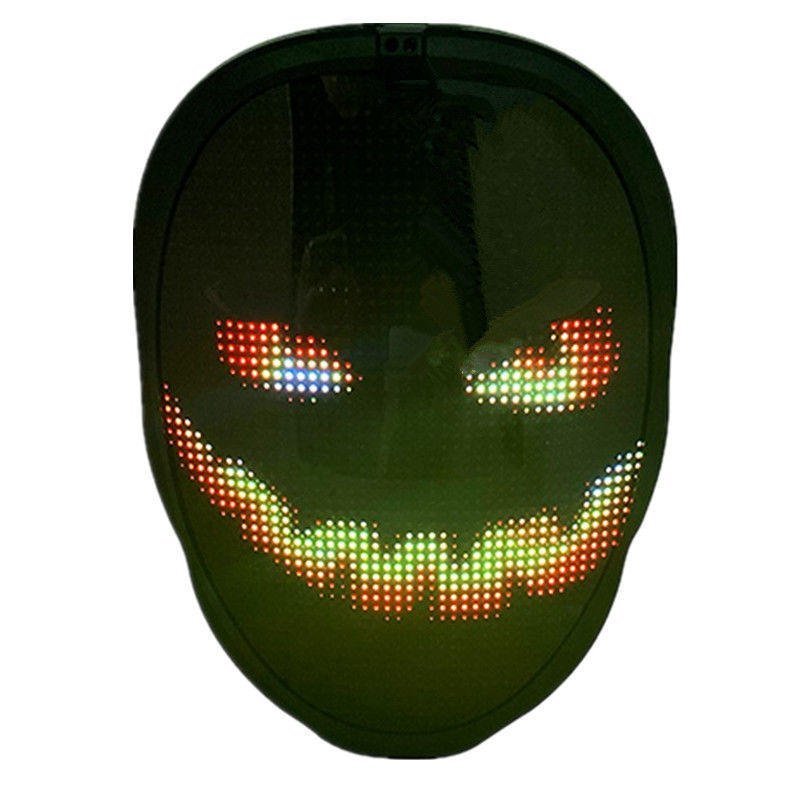 Kids Adults Costume Cosplay Halloween Christmas Party Led Mask Light Up ...