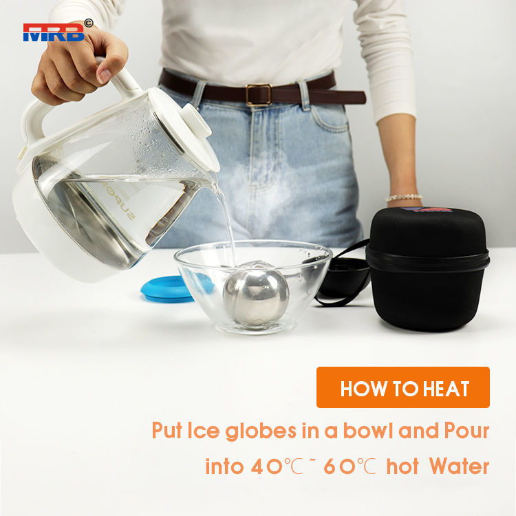 Cryo Massage Ball 2021 Stainless Steel Oem Ice Cold Therapy Athlete