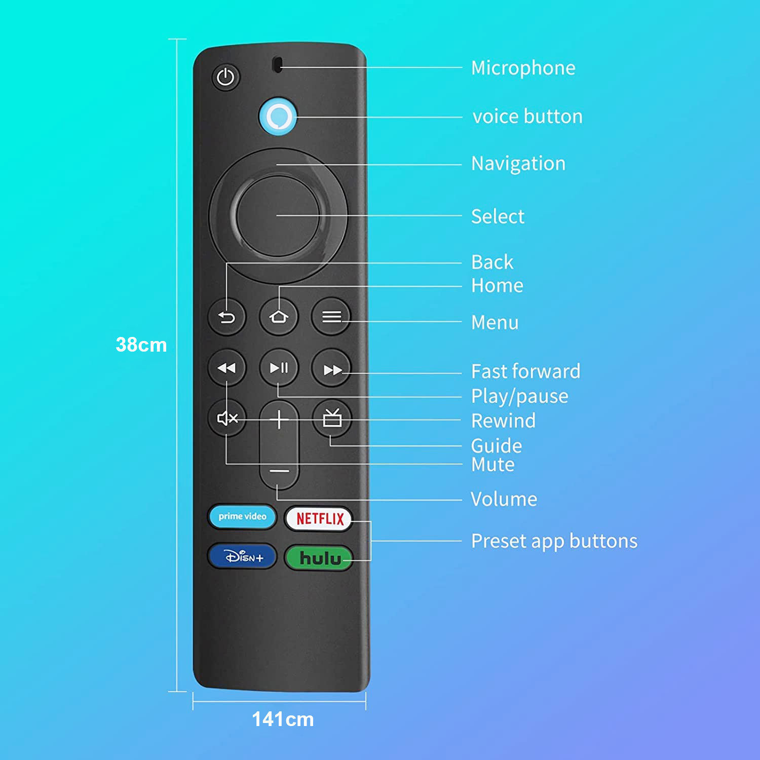 Buy Wholesale China Fire Tv Stick 4k Hd Firetv Stick Fit For Amazon Fire Stick 3rd Gen Remote