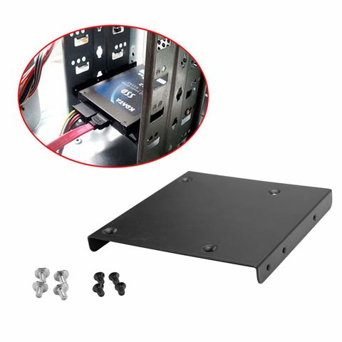10 Pièces 2 5 À 3 5 SSD HDD Métal Adaptateur Support De Montage