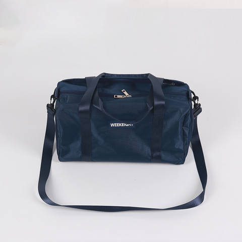  Bolsa de viaje plegable impermeable Bolsa de viaje portátil  Bolsos hombres y mujeres nuevas bolsas de viaje bolsa de equipaje bolsa de  lona almacenamiento de moda, Azul marino : Ropa, Zapatos