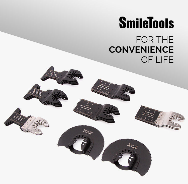 Hot Sell 20 Pcs Universal Multitool Quick Release Oscillating Tool Saw